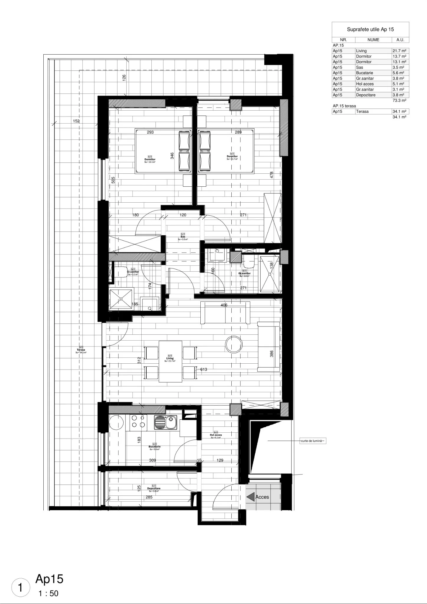 Schiță Penthouse